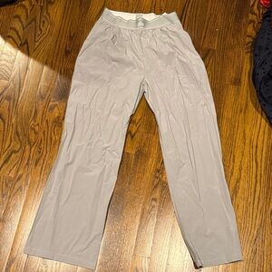 ALO Yoga Light Gray Boot Cut Flare Pants